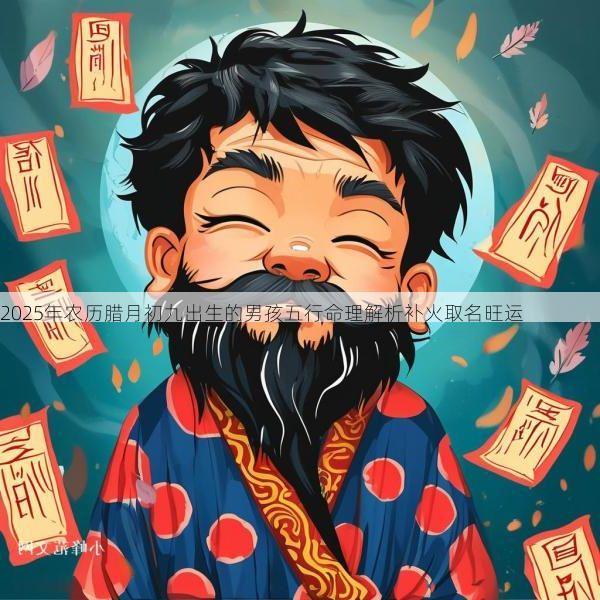 2025年农历腊月初九出生的男孩五行命理解析补火取名旺运
