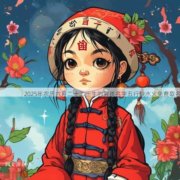 2025年农历六月二十二出生的男孩名字五行缺水火免费取名