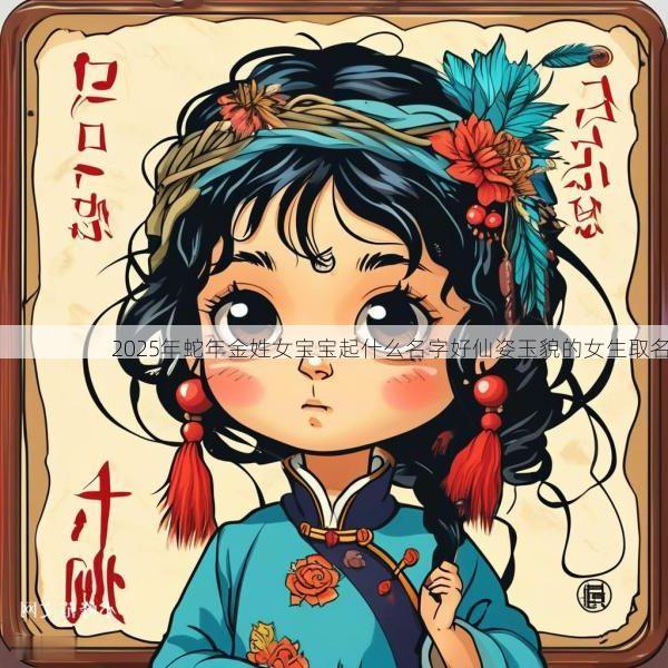 2025年蛇年金姓女宝宝起什么名字好仙姿玉貌的女生取名
