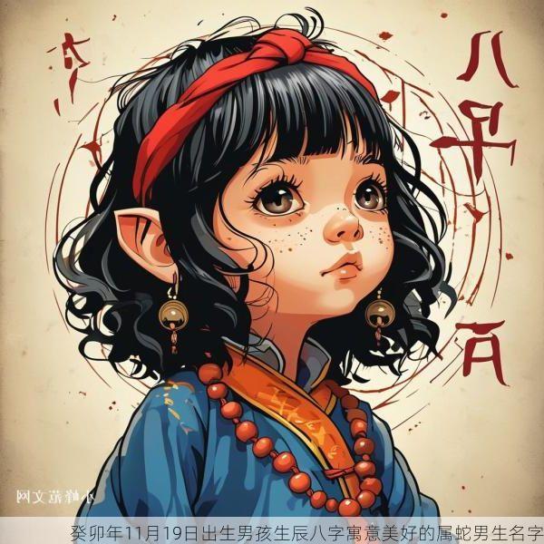 癸卯年11月19日出生男孩生辰八字寓意美好的属蛇男生名字