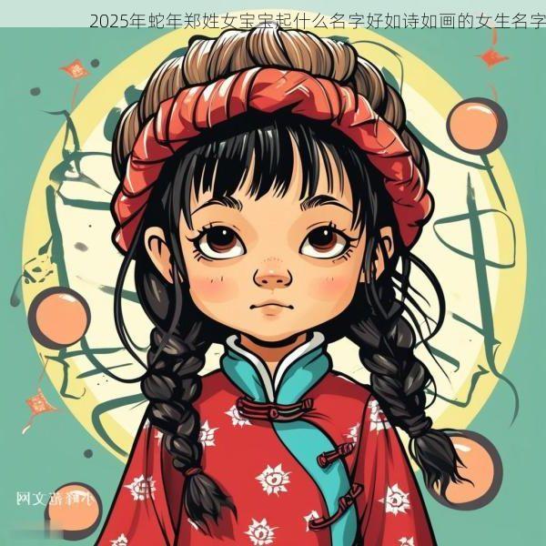 2025年蛇年郑姓女宝宝起什么名字好如诗如画的女生名字