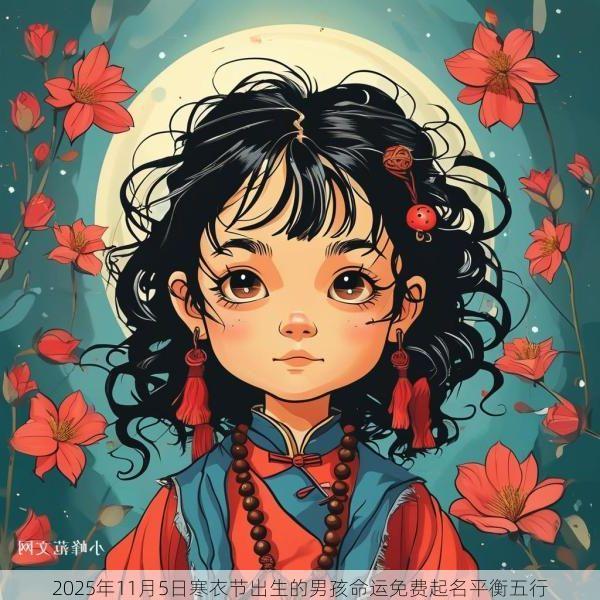 2025年11月5日寒衣节出生的男孩命运免费起名平衡五行