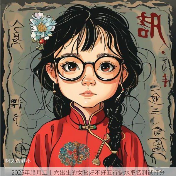 2025年腊月二十六出生的女孩好不好五行缺水取名测试打分