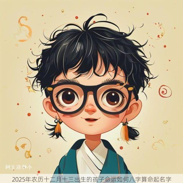 2025年农历十二月十三出生的孩子命运如何八字算命起名字