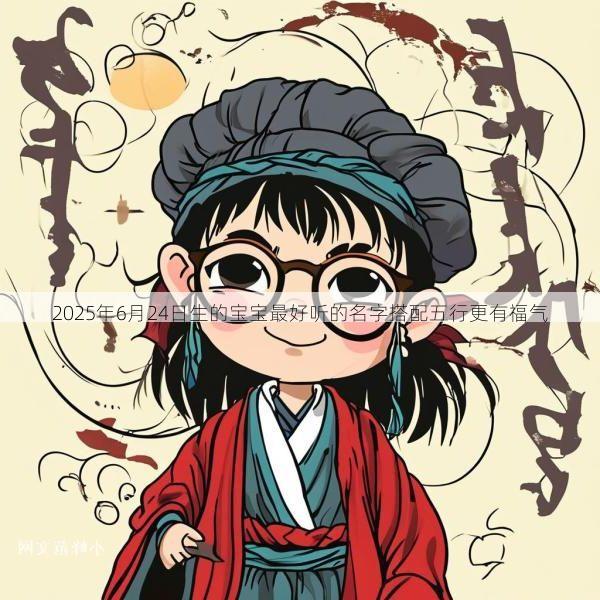 2025年6月24日生的宝宝最好听的名字搭配五行更有福气