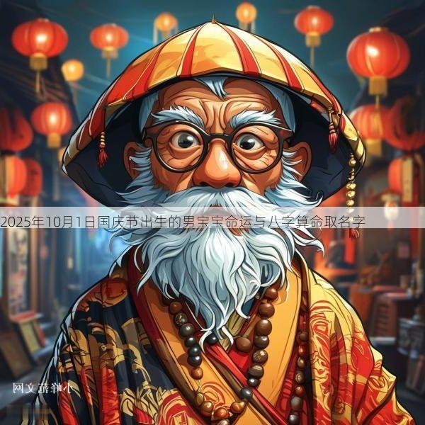 2025年10月1日国庆节出生的男宝宝命运与八字算命取名字