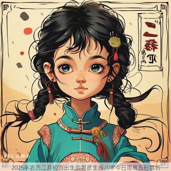 2025年农历二月初四出生的男孩生辰八字今日周易五行取名
