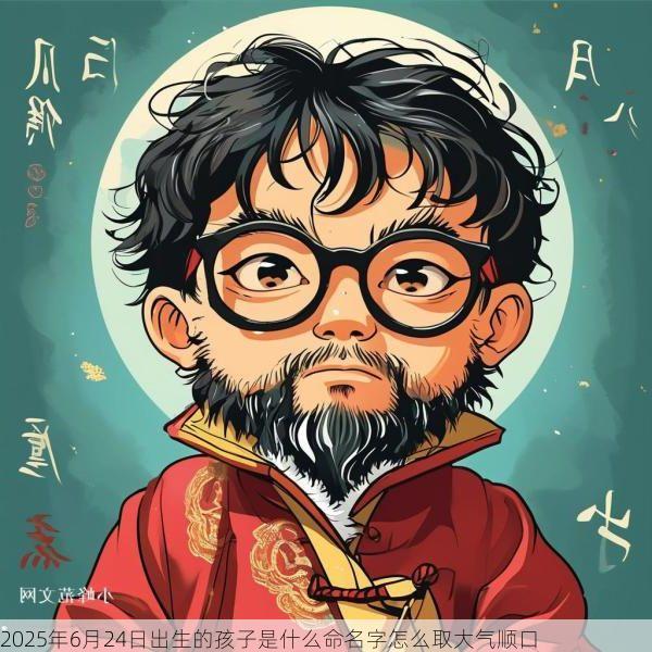 2025年6月24日出生的孩子是什么命名字怎么取大气顺口