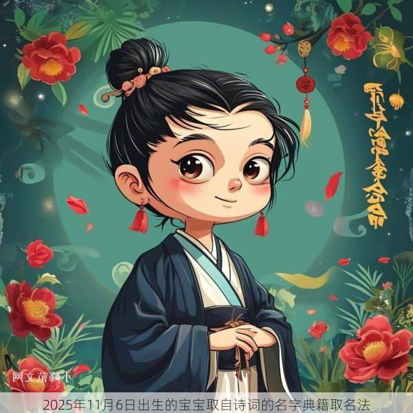 2025年11月6日出生的宝宝取自诗词的名字典籍取名法