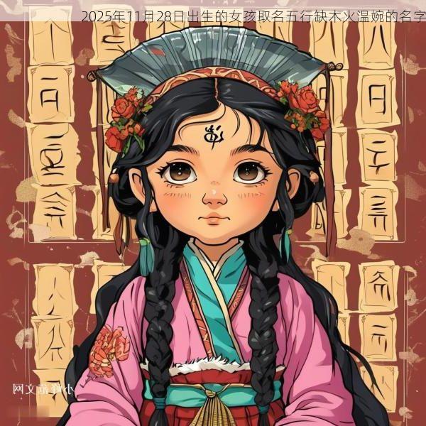 2025年11月28日出生的女孩取名五行缺木火温婉的名字