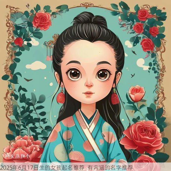 2025年6月17日生的女孩起名推荐  有内涵的名字推荐