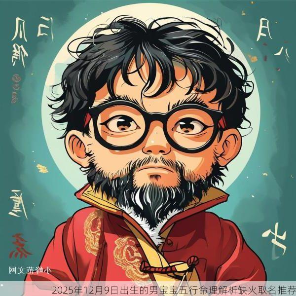2025年12月9日出生的男宝宝五行命理解析缺火取名推荐