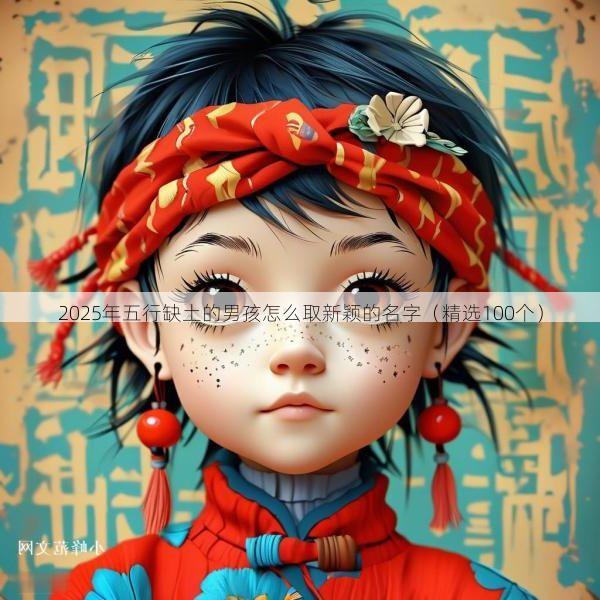 2025年五行缺土的男孩怎么取新颖的名字（精选100个）