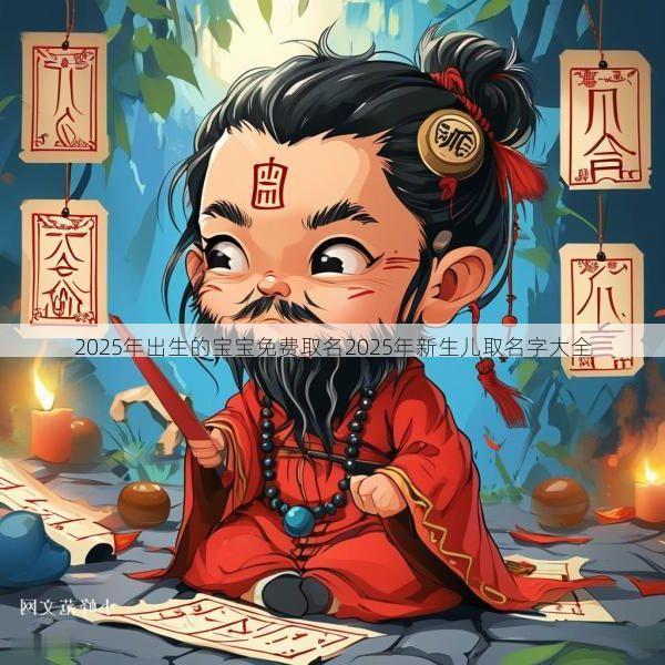 2025年出生的宝宝免费取名2025年新生儿取名字大全