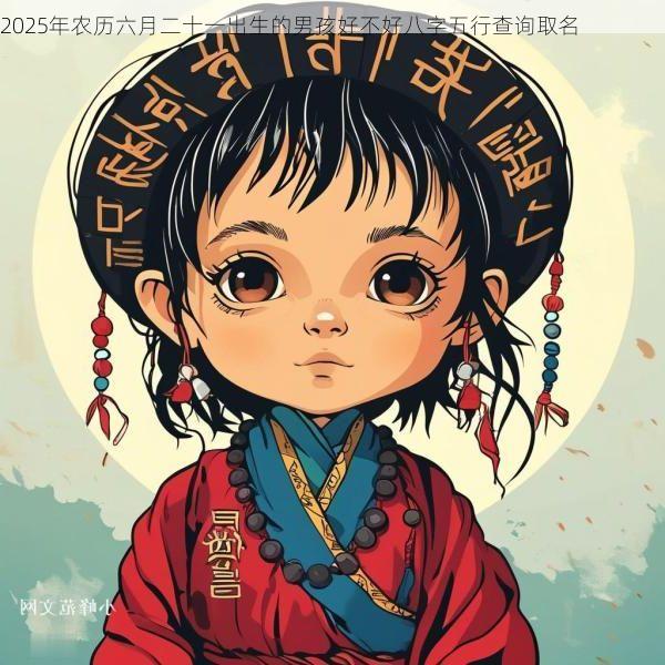 2025年农历六月二十一出生的男孩好不好八字五行查询取名