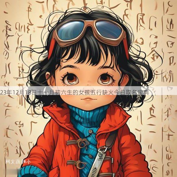 23年12月18日十一月初六生的女孩五行缺火今日取名宝典