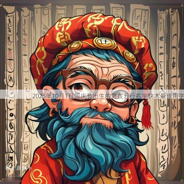 2026年10月1日国庆节出生的男孩五行名字缺木最佳用字