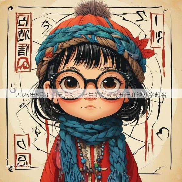 2025年5月31日五月初二出生的女宝宝五行旺缺八字起名