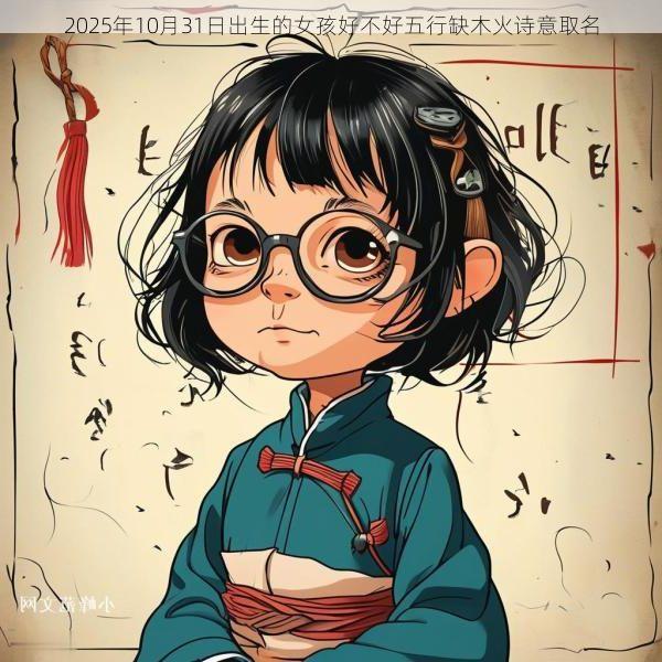2025年10月31日出生的女孩好不好五行缺木火诗意取名