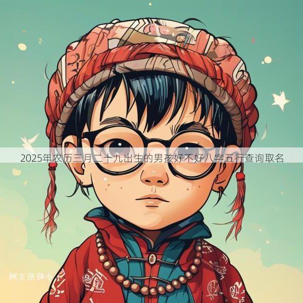 2025年农历三月二十九出生的男孩好不好八字五行查询取名