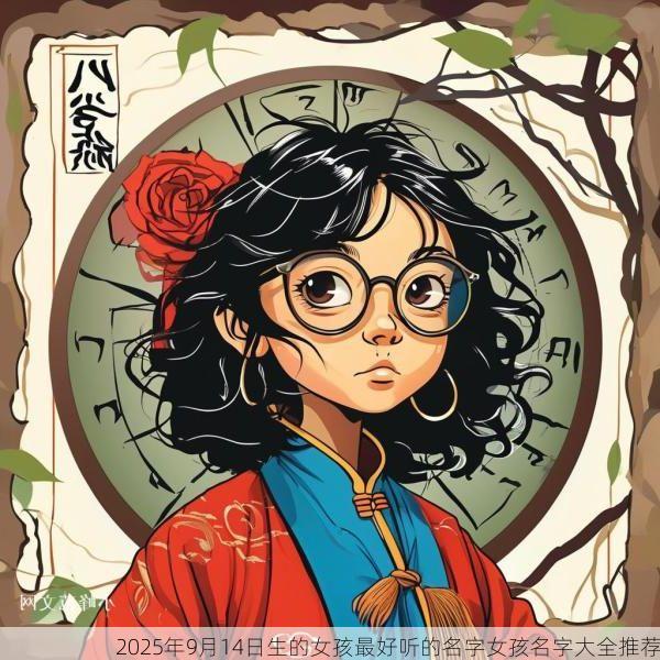 2025年9月14日生的女孩最好听的名字女孩名字大全推荐