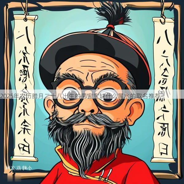 2025年农历腊月二十八出生的男宝宝缺什么属水的取名推荐