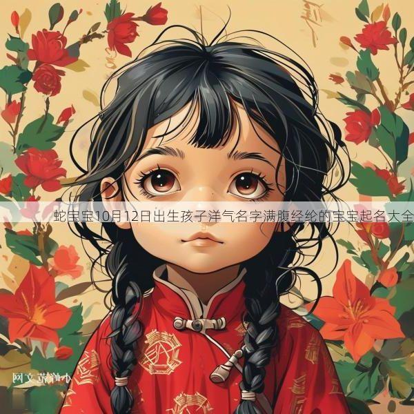 蛇宝宝10月12日出生孩子洋气名字满腹经纶的宝宝起名大全