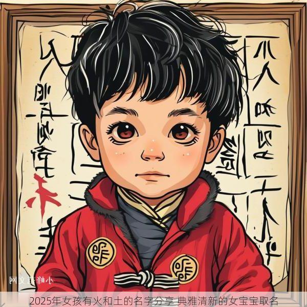 2025年女孩有火和土的名字分享 典雅清新的女宝宝取名