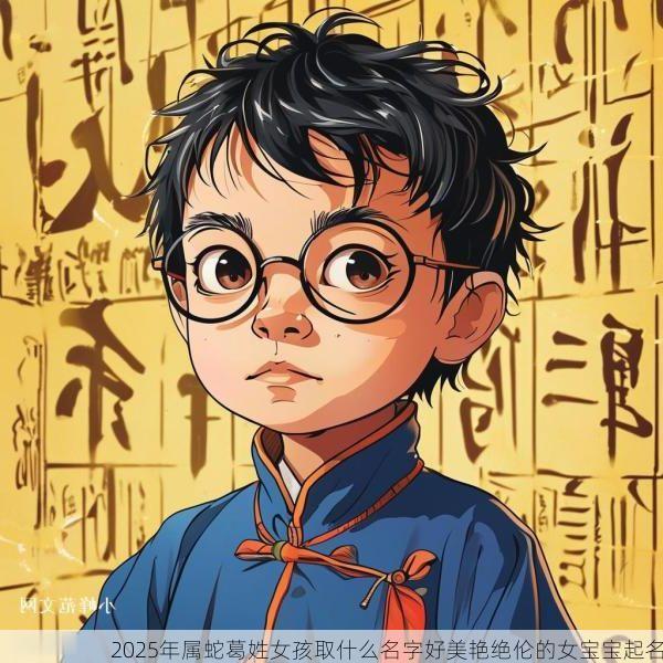 2025年属蛇葛姓女孩取什么名字好美艳绝伦的女宝宝起名