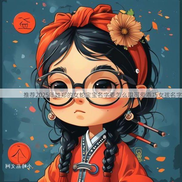 推荐2025年姓郑的女蛇宝宝名字要怎么取可爱乖巧女孩名字
