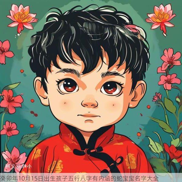 癸卯年10月15日出生孩子五行八字有内涵的蛇宝宝名字大全