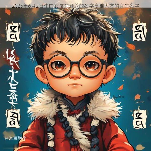 2025年6月2日生的女孩有涵养的名字高雅大方的女生名字