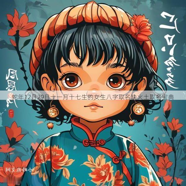蛇年12月29日十一月十七生的女生八字取名缺火土取名宝典