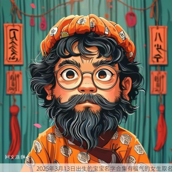 2025年3月13日出生的宝宝名字合集有福气的女生取名