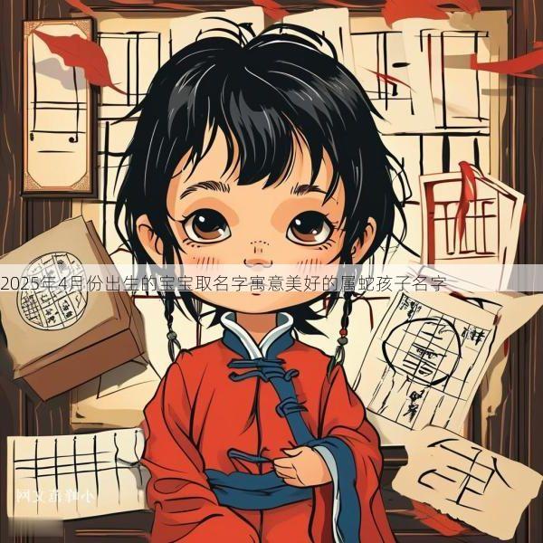 2025年4月份出生的宝宝取名字寓意美好的属蛇孩子名字