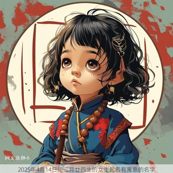2025年4月14日闰二月廿四生的女生起名有寓意的名字