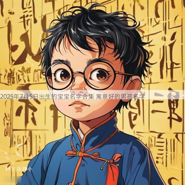 2025年7月5日出生的宝宝名字合集 寓意好的男孩名字
