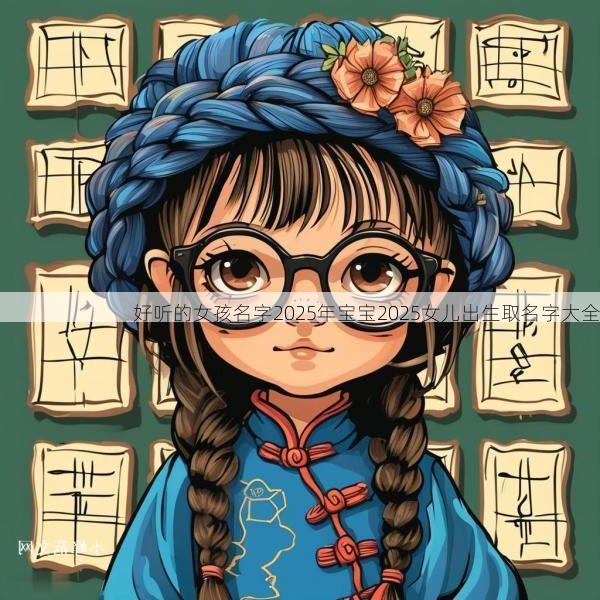好听的女孩名字2025年宝宝2025女儿出生取名字大全