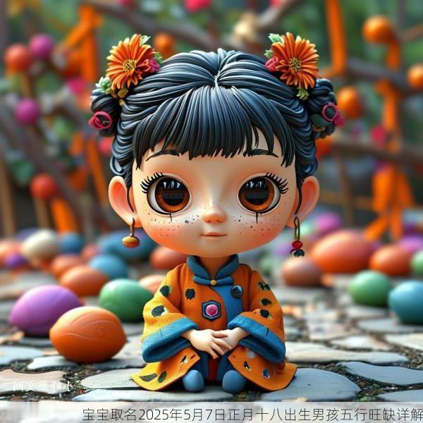 宝宝取名2025年5月7日正月十八出生男孩五行旺缺详解