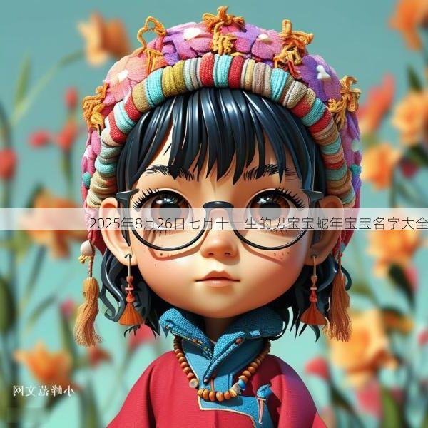 2025年8月26日七月十一生的男宝宝蛇年宝宝名字大全