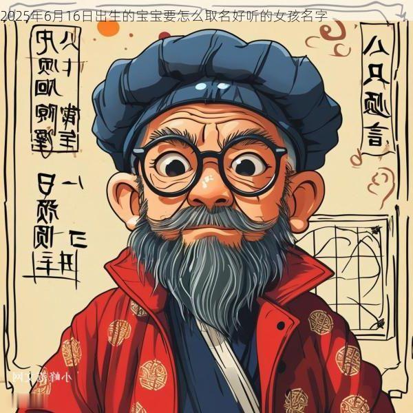 2025年6月16日出生的宝宝要怎么取名好听的女孩名字