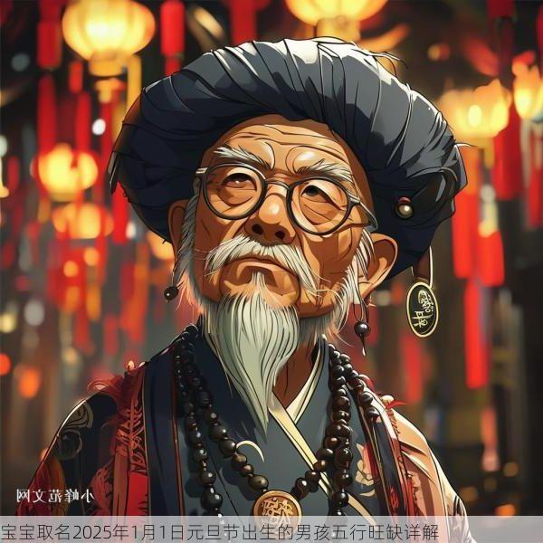 宝宝取名2025年1月1日元旦节出生的男孩五行旺缺详解