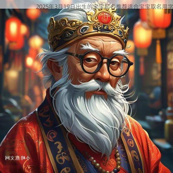 2025年3月19日出生的宝宝起名推荐适合宝宝取名用字