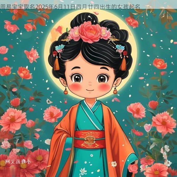 周易宝宝取名2025年6月11日四月廿四出生的女孩起名