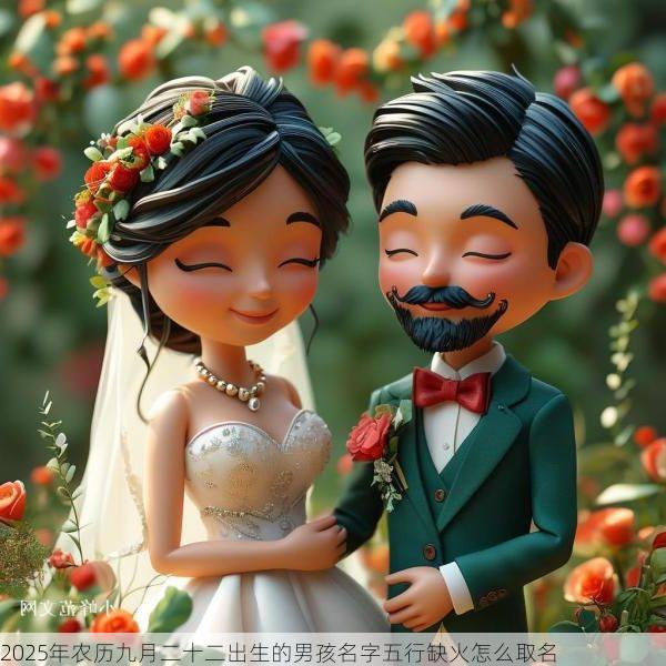 2025年农历九月二十二出生的男孩名字五行缺火怎么取名