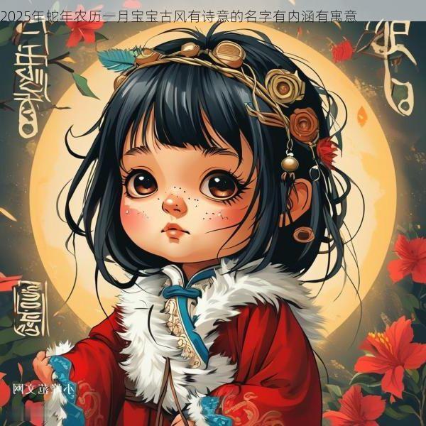 2025年蛇年农历一月宝宝古风有诗意的名字有内涵有寓意