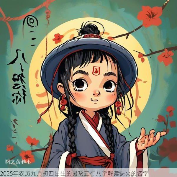 2025年农历九月初四出生的男孩五行八字解读缺火的名字
