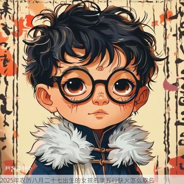 2025年农历八月二十七出生的女孩名字五行缺火怎么取名