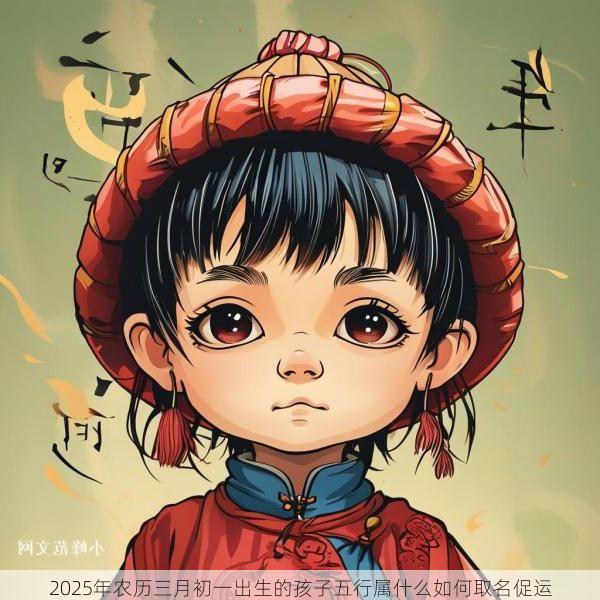 2025年农历三月初一出生的孩子五行属什么如何取名促运