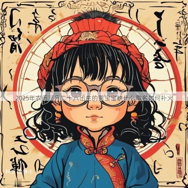 2025年农历三月二十八出生的男宝宝缺什么取名如何补火